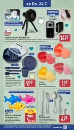 Gazetka promocyjna Aldi Nord - Von Montag - Gazetka - ważna od 26.07 do 26.07.2025 - strona 21 - produkty: ambia, auer, Bad, batterie, batterien, Becher, besteck, brot, Brotdose, Crofton, decke, Deckel, deka, dell, deo, edelstahl, elle, gabel, Handy, Kinder, Kinderbesteck, Kinderwagen, ladekabel, LG, Löffel, mam, messer, Mode, Ria, rwe, Sport, spülmaschinen, tee, teller, Ti, usb, ventilator, wasser