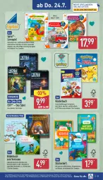 Gazetka promocyjna Aldi Nord - Von Montag - Gazetka - ważna od 26.07 do 26.07.2025 - strona 25 - produkty: aldi, buch, decke, ente, Kinder, Kinderbuch, Lernspiel, Lusti, nintendo, Paw Patrol, rwe, Spiele, spielwaren, Ti, Tiptoi