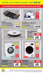 Gazetka promocyjna Lidl - Wochen-Highlights im Onlineshop - Gazetka - ważna od 07.08 do 07.08.2022 - strona 2 - produkty: akku, angebot, angebote, aqua, Behälter, beleuchtung, bügel, Bügelstation, dampfbügelstation, eis, elle, koffer, ndk, reis, rel, rum, Schal, Schale, silvercrest, Spektrum, telefon, Ti, Trockner, uhr, waschmaschine, wasser, wassertank