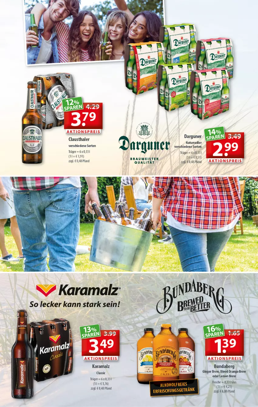 Aktueller Prospekt Getraenkeland - von 27.06 bis 09.07.2022 - strona 5 - produkty: aust, clausthaler, eis, gin, ginger, karamalz, malz, Meister, natur, orange, radler, rama