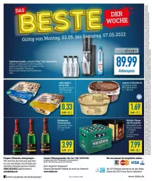 Gazetka promocyjna Diska - Prospekte - Gazetka - ważna od 07.05 do 07.05.2022 - strona 16 - produkty: aldi, angebot, angebote, Astra, bier, deka, eis, elle, ente, flasche, glaskaraffe, gurke, gurken, Karaffe, ring, rotkäppchen, sac, Soda, sodastream, Sprudel, tee, telefon, Ti, uhr, wasser