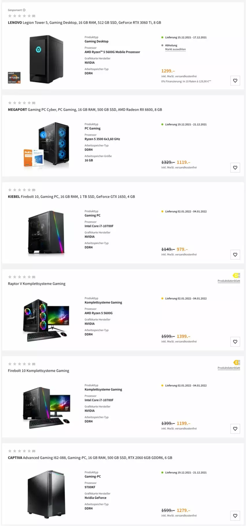 Aktueller Prospekt Saturn - Prospekte - von 14.12 bis 21.12.2021 - strona 10 - produkty: AMD Radeon, Cap, core i7, deo, elle, Gaming PC, gaming-pc, geforce, gtx, Intel, lenovo, ndk, nvidia, nvidia geforce, radeon, rtx, ryzen, ssd, teller, Ti, versandkostenfrei