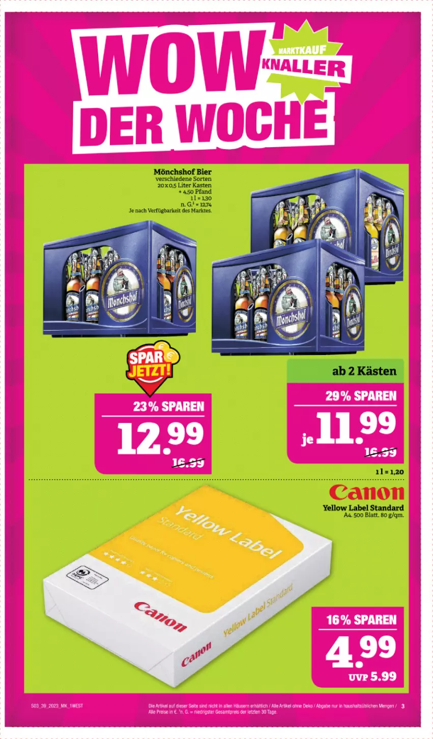 Aktueller Prospekt Edeka - Angebote der Woche - von 25.09 bis 30.09.2023 - strona 3 - produkty: eis, reis, Ti, ZTE