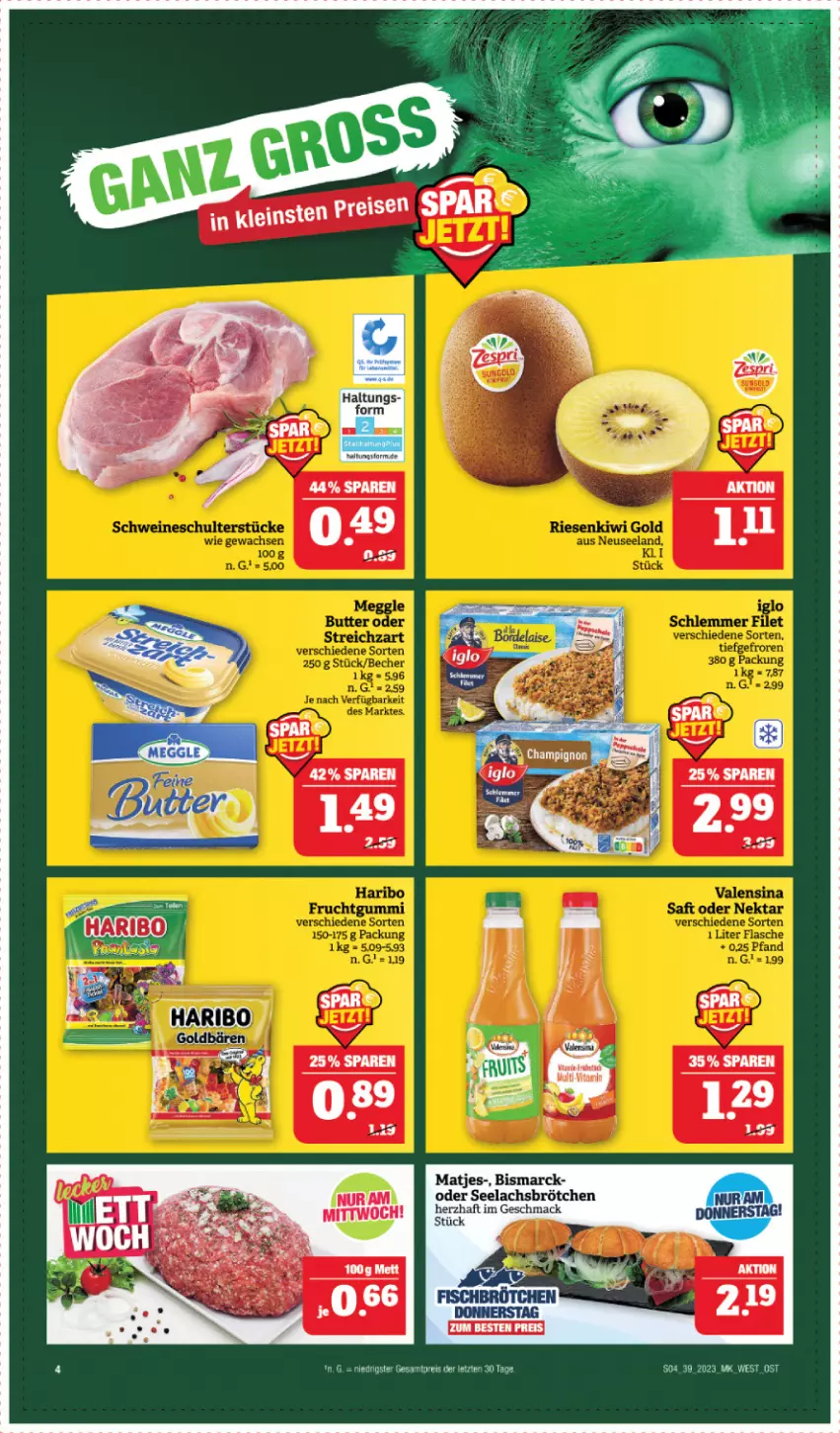 Aktueller Prospekt Edeka - Angebote der Woche - von 25.09 bis 30.09.2023 - strona 4