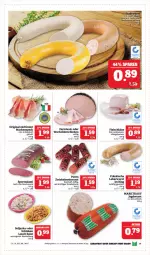 Gazetka promocyjna Edeka - Angebote der Woche - Gazetka - ważna od 30.09 do 30.09.2023 - strona 15 - produkty: eis, fleisch, fleischkäse, geback, gewürz, jagdwurst, Käse, leine, mac, Ofen, reis, ring, saft, salami, salat, schinken, Speck, Sport, Ti, wurst, zwiebel, zwiebeln