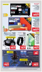 Gazetka promocyjna Edeka - Angebote der Woche - Gazetka - ważna od 30.09 do 30.09.2023 - strona 31 - produkty: bamboo, Bau, beleuchtung, bügel, eis, frontkamera, gaming-headset, gin, HDMI, Headset, hisense, kamera, lautsprecher, lays, lieferservice, messer, microsd, Mp3, Muscheln, PlayStation, Radio, rama, reis, Ria, Roller, rückenlehne, Schal, sim, stuhl, technaxx, Ti, tisch, uhd, UHD-TV, usb, wasser