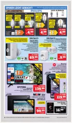 Gazetka promocyjna Edeka - Angebote der Woche - Gazetka - ważna od 30.09 do 30.09.2023 - strona 38 - produkty: akku, alexa, amazon alexa, Birnen, buch, deo, eis, Elan, erde, frontkamera, HDMI, HP, kamera, kerze, lautsprecher, LED-Kerze, leuchtmittel, mac, monitor, Philips, reis, ring, smartphone, steckdose, tee, Ti, timer, usb, wasser