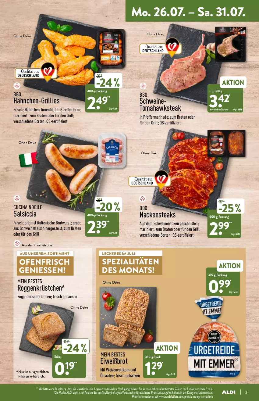 Aktueller Prospekt Aldi Nord - Aldi-Vorschau - von 26.07 bis 01.08.2021 - strona 3