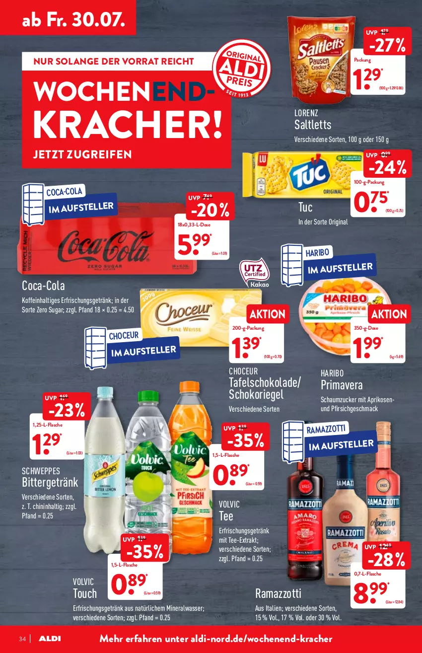 Aktueller Prospekt Aldi Nord - Aldi-Vorschau - von 26.07 bis 01.08.2021 - strona 34