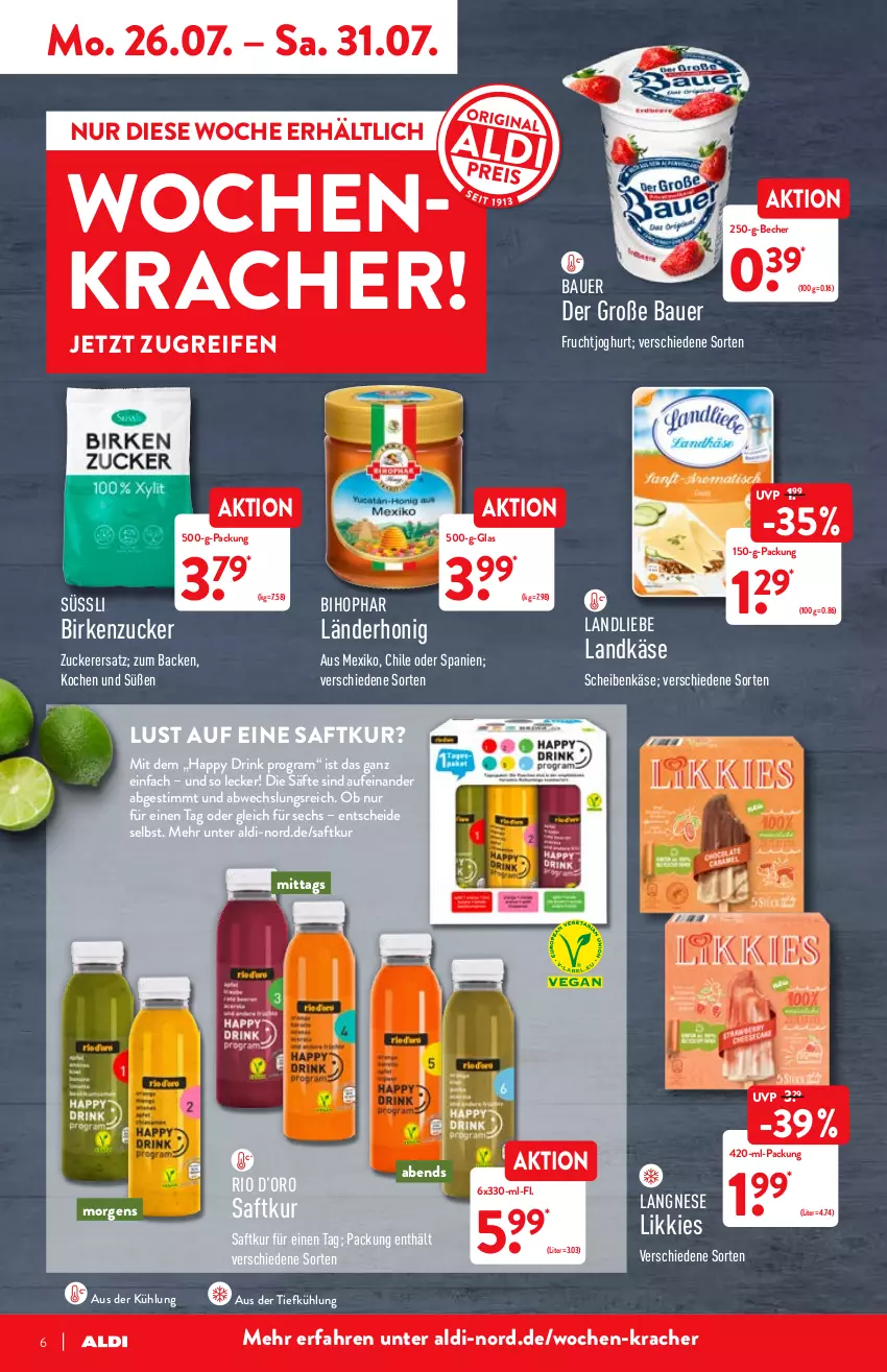 Aktueller Prospekt Aldi Nord - Aldi-Vorschau - von 26.07 bis 01.08.2021 - strona 6