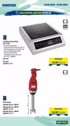 Gazetka promocyjna Metro - Wochen-Angebote Gastro - Gazetka - ważna od 24.05 do 24.05.2025 - strona 17 - produkty: akku, angebot, auer, beutel, bodenstaubsauger, edelstahl, eis, elle, geschirr, induktionskochfeld, kochfeld, Metro, metro gastro, Mixer, reis, schlauch, spee, stabmixer, staubsauger, teller, Ti, tiefpreis