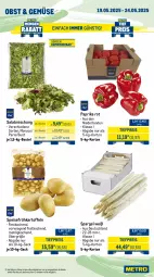 Gazetka promocyjna Metro - Wochen-Angebote Gastro - Gazetka - ważna od 24.05 do 24.05.2025 - strona 8 - produkty: bag-in-box, beutel, crème fraîche, edamer, eimer, eis, Frühkartoffeln, gouda, kartoffel, kartoffeln, mac, mehl, milch, obst, paprika, paprika rot, pflanze, pflanzen, Pflanzenfett, reis, sac, salat, spargel, speisefrühkartoffeln, Ti, tiefpreis, vollmilch