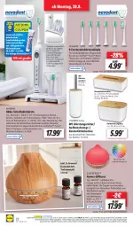 Gazetka promocyjna Lidl - Aktionsprospekt - Gazetka - ważna od 02.09 do 02.09.2023 - strona 28 - produkty: adapter, akku, angebot, auer, aufbewahrungsbox, bambus, Bau, Becher, Cien, coupon, creme, dell, Diffuser, eis, elle, ente, garnitur, kosmetik, lavendel, Luftbefeuchter, Messbecher, Mode, ndk, Reinigung, reis, Schal, Schale, silvercrest, tee, Ti, timer, zahncreme, Zahnseide, ZTE