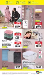 Gazetka promocyjna Lidl - Aktionsprospekt - Gazetka - ważna od 02.09 do 02.09.2023 - strona 31 - produkty: armatur, asti, auer, auto, Bad, Bademantel, badteppich, Bau, baumwolle, brause, duschtuch, Ergee, handtuch, korb, Mantel, reine baumwolle, Ria, teppich, Ti, tisch, Trockner, tuc, waschtisch, waschtischarmatur, wasser, wc-sitz, weck, wolle