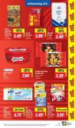 Gazetka promocyjna Lidl - Aktionsprospekt - Gazetka - ważna od 02.09 do 02.09.2023 - strona 55 - produkty: alesto, angebot, eis, elle, Floralys, geschirr, lorenz, Muffin, muffins, nuss, papier, preisvorteil, reiniger, reis, teller, Ti, tücher, walnuss, weck, ZTE, zucker