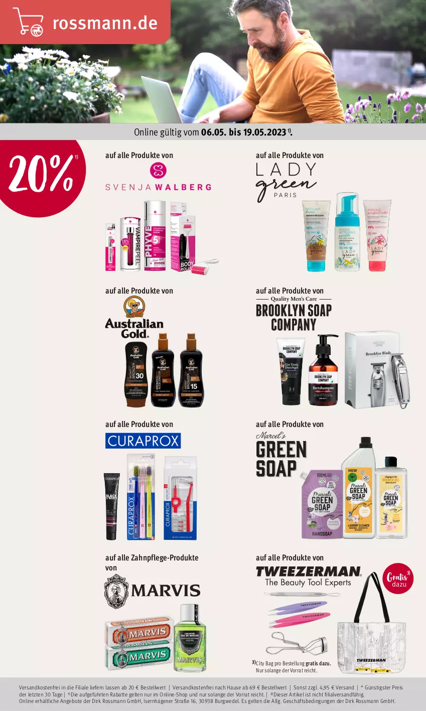 Aktueller Prospekt Rossmann - Prospekte - von 06.05 bis 19.05.2023 - strona 1 - produkty: angebot, angebote, eis, LG, ndk, reis, Ti, versandkostenfrei, wedel, ZTE