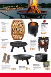 Gazetka promocyjna Selgros - Grillsaison - Gazetka - ważna od 19.04 do 19.04.2023 - strona 10 - produkty: Bau, edelstahl, eis, elle, Feuerkorb, feuerschale, Holz, Kamin, Kaminholz, korb, lachs, lack, lamm, Rauch, regal, reis, rel, Ria, Schal, Schale, Ti, tisch, tragegriff