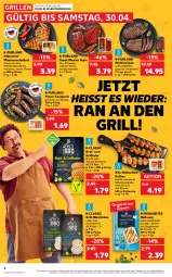 Gazetka promocyjna Kaufland - Gazetka - ważna od 30.04 do 30.04.2022 - strona 2 - produkty: angebot, basilikum, braten, brustfilet, cevapcici, eis, filet, fisch, für grill und pfanne, gewürz, gin, gouda, grill, grill und pfanne, hähnchenbrust, hähnchenbrustfilet, Halloumi, ideal für grill, ideal für grill und pfanne, jungbullen, Käse, kräuter, kräutern, milch, minutenschnitzel, natur, pfanne, pfeffer, purland, pute, schnitzel, schwein, schweine, schweinenacken, sim, steak, Ti, tomate, tomate-basilikum, und pfanne, vom schweinenacken, weichkäse, wein, weine, ZTE