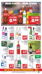Gazetka promocyjna Marktkauf - Prospekt - Gazetka - ważna od 19.10 do 19.10.2024 - strona 23 - produkty: alkohol, campari, deka, discount, eis, fanta, flasche, Gorbatschow, korn, kräuter, LG, limo, limonade, Mezzo Mix, mm extra, nuss, ouzo, ouzo 12, qualitätswein, reis, riesling, sekt, sprite, Ti, underberg, vodka, wein, wodka, Yo, ZTE
