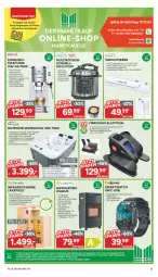 Gazetka promocyjna Marktkauf - Prospekt - Gazetka - ważna od 19.10 do 19.10.2024 - strona 27 - produkty: angebot, angebote, auto, Bau, beutel, Cap, cappuccino, cin, eis, ente, espresso, Holz, kaffee, Kocher, Kochtopf, Liege, mais, messer, milch, Multikocher, pool, pro-v, Ria, rum, Schal, Schale, schlauch, smartwatch, Spektrum, Ti, tisch, topf, uhr, Vakuumierer, wasser, Whirlpool