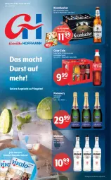 Gazetka promocyjna Getraenke Hoffmann - Prospekte - Gazetka - ważna od 04.06 do 04.06.2022 - strona 1 - produkty: angebot, angebote, bier, brut, champagne, champagner, coca-cola, cola, fanta, krombache, krombacher, mac, Mezzo Mix, Molinari, natur, natur radler, radler, sambuca, sprite, Ti