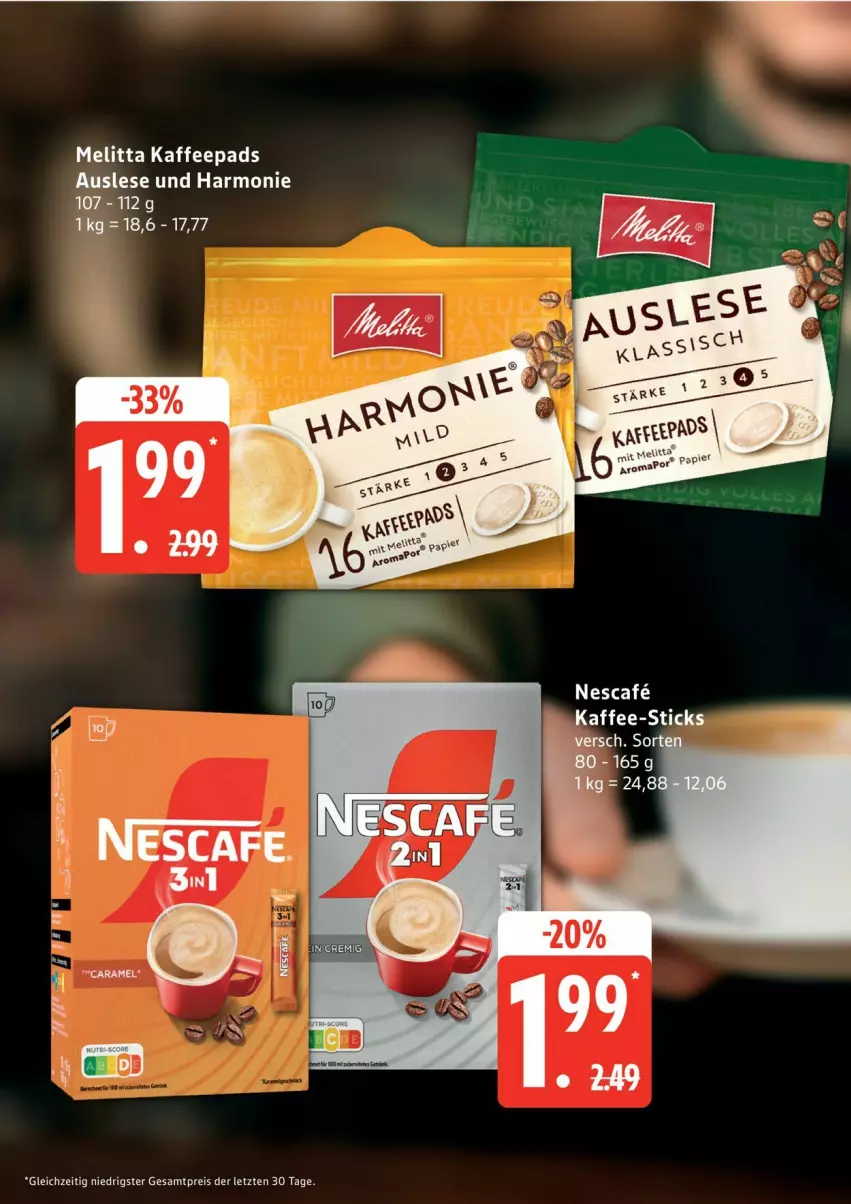 Aktueller Prospekt Edeka - Prospekte - von 25.05 bis 30.05.2026 - strona 16 - produkty: eis, kaffee, kaffeepads, melitta, reis, Ti, ZTE