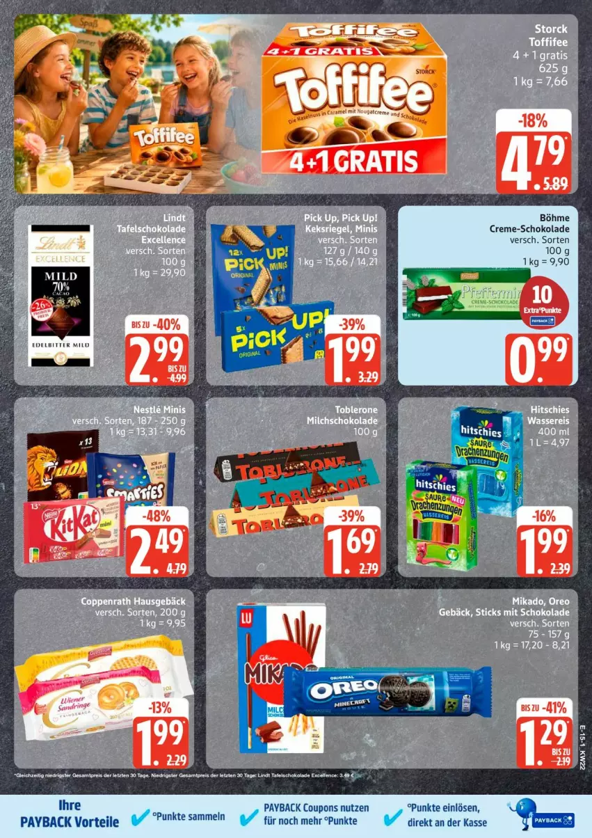 Aktueller Prospekt Edeka - Prospekte - von 25.05 bis 30.05.2026 - strona 19 - produkty: coupon, coupons, creme, payback, schoko, schokolade