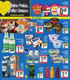 Gazetka promocyjna E Center - Angebote der Woche - Gazetka - ważna od 25.02 do 25.02.2023 - strona 6 - produkty: Becher, dessert, drink, ehrmann, Ehrmann Grand Dessert, eis, ente, flasche, Griechischer Joghurt, hafer, Haferdrink, joghur, joghurt, joghurt mit der ecke, milch, milram, monte, Müller, pudding, quark, reis, sahne, smoothie, super-knüller, zaziki, zott, Zott Monte, ZTE