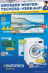 Gazetka promocyjna Berlet - Achtung!  - Gazetka - ważna od 04.03 do 04.03.2022 - strona 1 - produkty: aqua, aquastop, auto, Bau, Kinder, lautsprecher, Multimedia-Lautsprecher, Ria, siemens, Ti, trommel, uhd, waschvollautomat