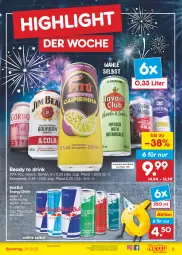 Gazetka promocyjna Netto Marken-Discount - Filial-Angebote - Gazetka - ważna od 31.12 do 31.12.2022 - strona 3 - produkty: angebot, bestpreis, drink, eis, energy drink, red bull, reis, Ti, ZTE