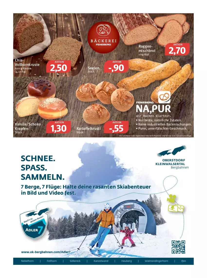 Aktueller Prospekt Feneberg - Prospekte - von 03.02 bis 05.02.2022 - strona 5 - produkty: backmischung, Backmischungen, brot, chia, elle, garnier, kartoffel, korn, mac, schoko, Ti, vanille