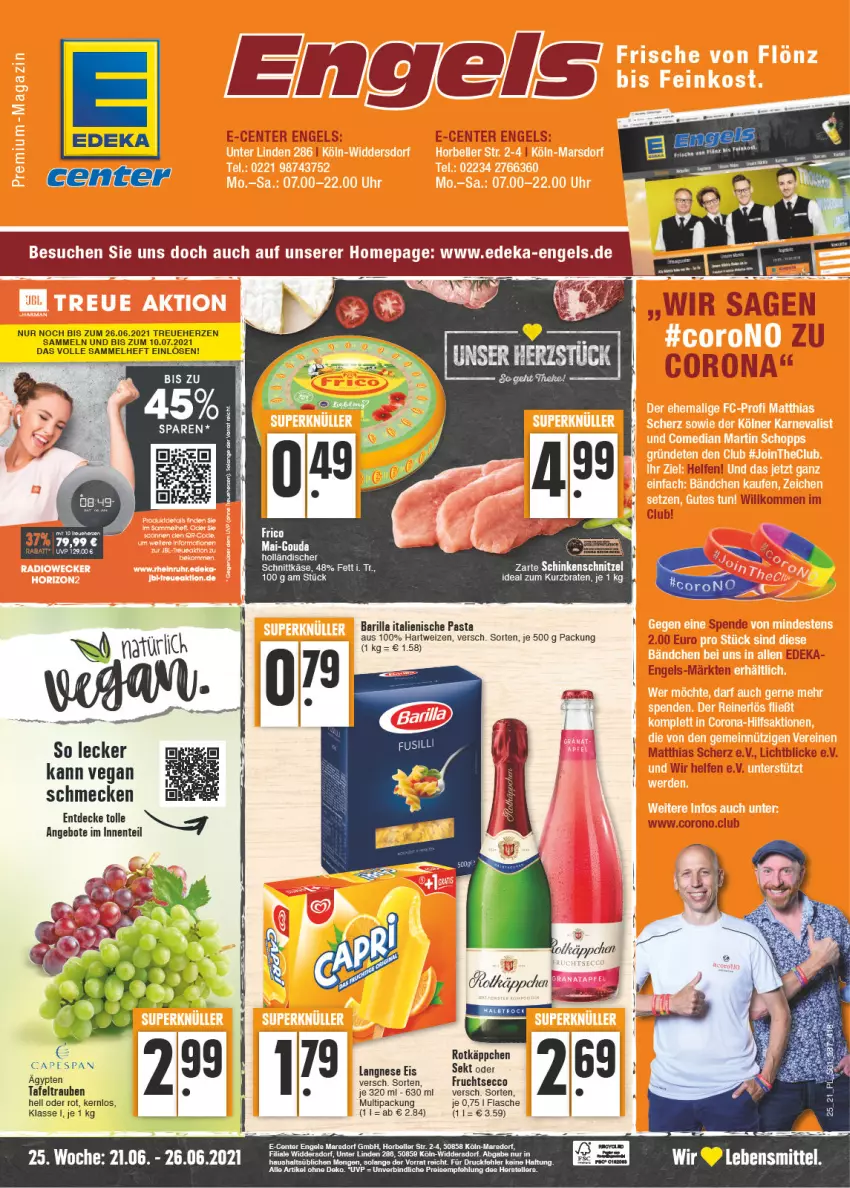 Aktueller Prospekt E Center - Angebote der Woche - von 21.06 bis 26.06.2021 - strona 1