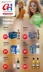 Gazetka promocyjna Getraenke Hoffmann - Prospekte - Gazetka - ważna od 29.03 do 29.03.2025 - strona 1 - produkty: Alwa, bier, decke, elle, gerolsteine, gerolsteiner, irish whiskey, kilbeggan, mineralwasser, mönchshof, natürliches mineralwasser, oder radler, primitivo, radler, rosato, steiner, tee, Ti, volvic, volvic natürliches, wasser, whiskey, ZTE