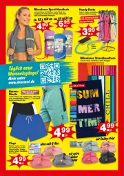 Gazetka promocyjna  - Prospekte - Gazetka - ważna od 15.08 do 15.08.2026 - strona 2 - produkty: Clogs, handtuch, Handy, Kette, Kinder, mikrofaser, shorts, Sport, Tasche, Ti, tuc