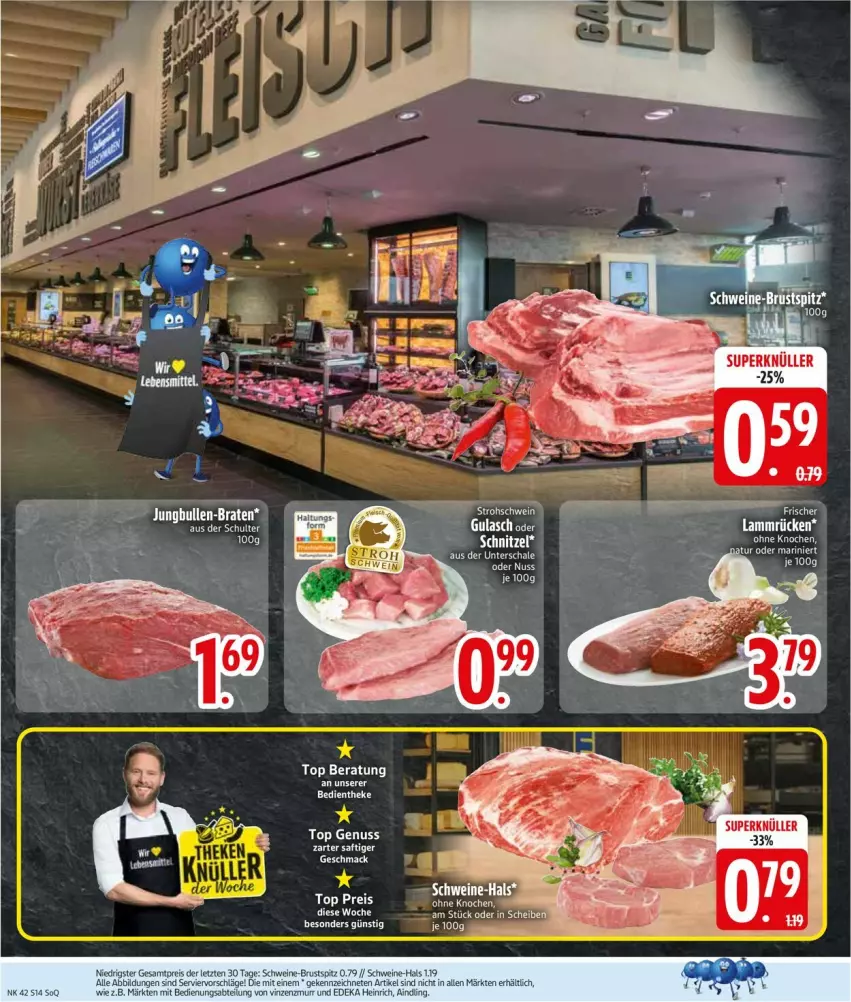 Aktueller Prospekt Edeka - Prospekte - von 13.10 bis 18.10.2025 - strona 16 - produkty: eis, natur, reis, schnitzel