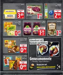 Gazetka promocyjna Edeka - Prospekte - Gazetka - ważna od 18.10 do 18.10.2025 - strona 11 - produkty: apfel, Becher, beutel, braten, butter, Butterschmalz, eis, ente, Gänsebrust, maggi, maggi fix, malz, nuss, reis, rezept, rezepte, rotkohl, Schmalz, Soße, Ti, ZTE
