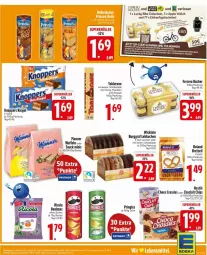 Gazetka promocyjna Edeka - Prospekte - Gazetka - ważna od 18.10 do 18.10.2025 - strona 13 - produkty: Apple, Apple Watch, beutel, bonbons, chips, choco crossies, cola, crossies, ferrero, Ferrero Rocher, gutschein, honig, knoppers, kuchen, Lebkuchen, mandel, mandeln, Manner, pringles, Ria, Ricola, riegel, ring, schoko, schokolade, snack, Ti, toblerone, waffeln, WICK, Zelt, zucker