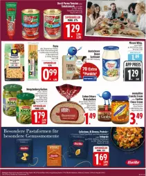 Gazetka promocyjna Edeka - Prospekte - Gazetka - ważna od 18.10 do 18.10.2025 - strona 15 - produkty: auer, aufstrich, Bau, Bauer, beutel, bio, brot, brotaufstrich, creme, eis, elle, ente, gin, gurke, gurken, hartweizen, hengstenberg, Hengstenberg Gurken, korn, lieken, miracel, miracel whip, nuss, ohne palmöl, oro di parma, ovomaltine, pasta, reis, schnitten, Spezi, Ti, tomate, tomaten, tomatenmark, urkorn, Yo, ZTE