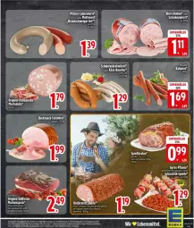 Gazetka promocyjna Edeka - Prospekte - Gazetka - ważna od 18.10 do 18.10.2025 - strona 17 - produkty: Abtei, bier, bierschinken, bio, braten, braun, Brei, deka, dell, eis, elle, fleisch, gewürz, gin, hackfleisch, kabanos, mortadella, natur, Rauch, reis, Ria, rollbraten, schinken, schinkenwurst, schwein, schweine, senf, Speck, wein, weine, wurst, ZTE