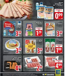 Gazetka promocyjna Edeka - Prospekte - Gazetka - ważna od 18.10 do 18.10.2025 - strona 19 - produkty: brie, cevapcici, eis, fleisch, fleischwurst, grill, grillfackeln, hackfleisch, K2, lebensmittel, LG, paprika, reinert, rind, Schal, Schale, schwein, schwein und rind, spitzenqualität, steak, steaks, tee, Ti, wein, wiesenhof, wurst