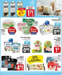 Gazetka promocyjna Edeka - Prospekte - Gazetka - ważna od 18.10 do 18.10.2025 - strona 7 - produkty: almette, alpenfrischkäse, aufstrich, Becher, bresso, brot, brotaufstrich, dell, eis, frischkäse, Germ, getränk, gin, Käse, lachs, lätta, Mett, milch, mortadella, payback, petrella, reis, rel, rügenwalder, rügenwalder mühle, schinken, Ti, Wild, wildlachs