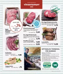 Gazetka promocyjna Aez - Prospekte - Gazetka - ważna od 17.02 do 17.02.2024 - strona 4 - produkty: eis, entrecôte, erde, fleisch, Gesundheit, gsw, hofgut, Kalbsleber, kotelett, lamm, mit gemüse, reis, rind, rinder, rindfleisch, schnitten, schwein, schweine, schweinekotelett, Sport, steak, suppe, suppen, Suppenhuhn, Ti, Tiere, trolli, wein, weine, ZTE