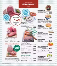 Gazetka promocyjna Aez - Prospekte - Gazetka - ważna od 17.02 do 17.02.2024 - strona 5 - produkty: auer, Bau, Bauer, bismarck, brie, champignon, champignons, cola, creme, dressing, eis, emmentaler, filet, fleisch, frischkäse, gewürz, gin, grill, hartkäse, Hausmacher, hering, Herings, Heringshappen, Heu, heumilch, hofgut, Käse, kasseler, Knödel, krakauer, Kraut, lachs, Leberknödel, LG, mac, meerrettich, Mett, mettwurst, milch, mit zwiebeln, obazda, pfeffer, Rauch, Räucherlachs, reis, Rettich, ring, sahne, sauce, Sauerkraut, Sauerrahm, schinken, schinkenkrakauer, Spezi, Ti, weichkäse, wurst, ZTE, zwiebel, zwiebelmettwurst, zwiebeln