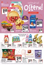 Gazetka promocyjna Edeka - Angebote der Woche - Gazetka - ważna od 01.04 do 01.04.2023 - strona 12 - produkty: angebot, angebote, beutel, chips, cola, eier, eis, erde, erdnuss, ferrero, flippies, funny-frisch, Kinder, korb, leine, LG, lindt, merci, milch, milka, nuss, Ofen, reis, Ria, schoko, schokolade, schokoladen, Ti, vollmilch, ZTE