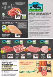 Gazetka promocyjna Edeka - Angebote der Woche - Gazetka - ważna od 01.04 do 01.04.2023 - strona 19 - produkty: auer, Bau, Bauer, bio, brustfilet, decke, deka, dell, eis, elle, ente, filet, fleisch, Geflügel, hackfleisch, hähnchenbrust, hähnchenbrustfilet, LG, mac, mortadella, natur, nuss, reis, rel, ring, rwe, Schal, Schale, schnitzel, schwein, schweine, Sushi, tee, Ti, Tiere, wasser, wein, weine, WICK