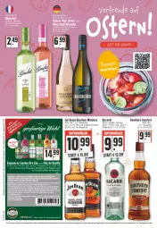 Gazetka promocyjna Edeka - Angebote der Woche - Gazetka - ważna od 01.04 do 01.04.2023 - strona 20 - produkty: alkohol, angebot, angebote, bacardi, bourbon, bourbon whiskey, burgunder, Currant, deutschlandcard, drink, drinks, dry gin, eis, erde, flasche, Germ, gin, jägermeister, jim beam, Kaiser, kentucky straight, lack, LG, london dry, london dry gin, Meister, reis, rum, Southern Comfort, Stühl, Tanqueray, Ti, tuc, whiskey, white rum, ZTE