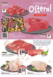 Gazetka promocyjna Edeka - Angebote der Woche - Gazetka - ważna od 01.04 do 01.04.2023 - strona 6 - produkty: beef, eis, fleisch, Frische Hähnchen, hähnchenbrust, hähnchenschenkel, henkel, jungbullen, roastbeef, rum, rumpsteak, säfte, schenkel, schnitten, spitzenqualität, steak