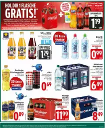 Gazetka promocyjna Edeka - Prospekte - Gazetka - ważna od 28.03 do 28.03.2026 - strona 17 - produkty: adelholzener, Alwa, bio, cola, deka, drink, Effect, elle, energy drink, erfrischungsgetränk, flasche, gerolsteine, gerolsteiner, getränk, Holz, limo, limonade, mineralwasser, Mineralwasser Classic, natur, Nektar, rel, saft, sanpellegrino, steiner, Ti, wasser