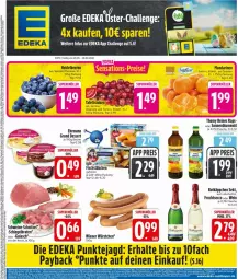 Gazetka promocyjna Edeka - Prospekte - Gazetka - ważna od 28.03 do 28.03.2026 - strona 3 - produkty: alkohol, Becher, beere, beeren, blume, blumen, blumenöl, braten, deka, dessert, ecco, ehrmann, fisch, fischstäbchen, flasche, frucht, fruchtsecco, gulasch, heidelbeere, heidelbeeren, iglo, mandarine, mandarinen, payback, rotkäppchen, schnitzel, sekt, sonnenblume, sonnenblumen, sonnenblumenöl, tafeltrauben, thomy, Ti, trauben, wein, weine, wiener, wiener würstchen, würstchen