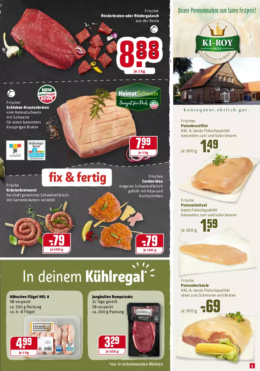 Aktueller Prospekt Rewe - Diese Woche im Angebot! - von 04.10 bis 09.10.2021 - strona 5